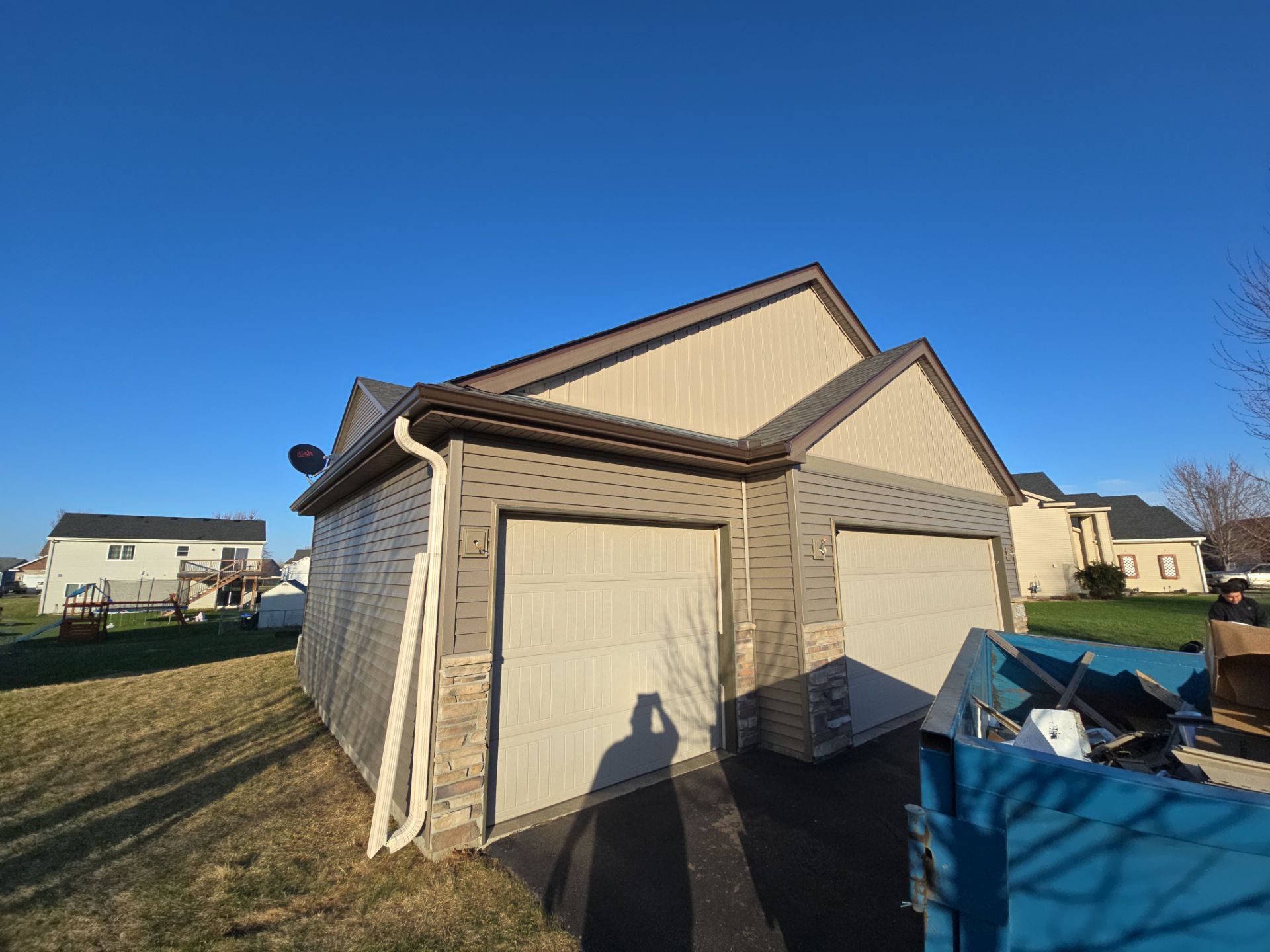 Project in Big Lake by CoMitted 365 Roofing & Exteriors 