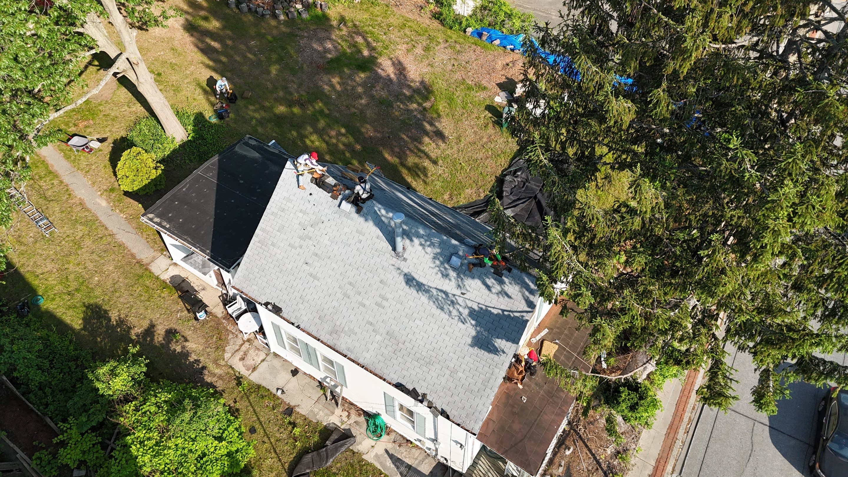 Roof Replacement & Fascia Upgrade Methuen, MA by Mighty Dog Roofing of Greater Middlesex County