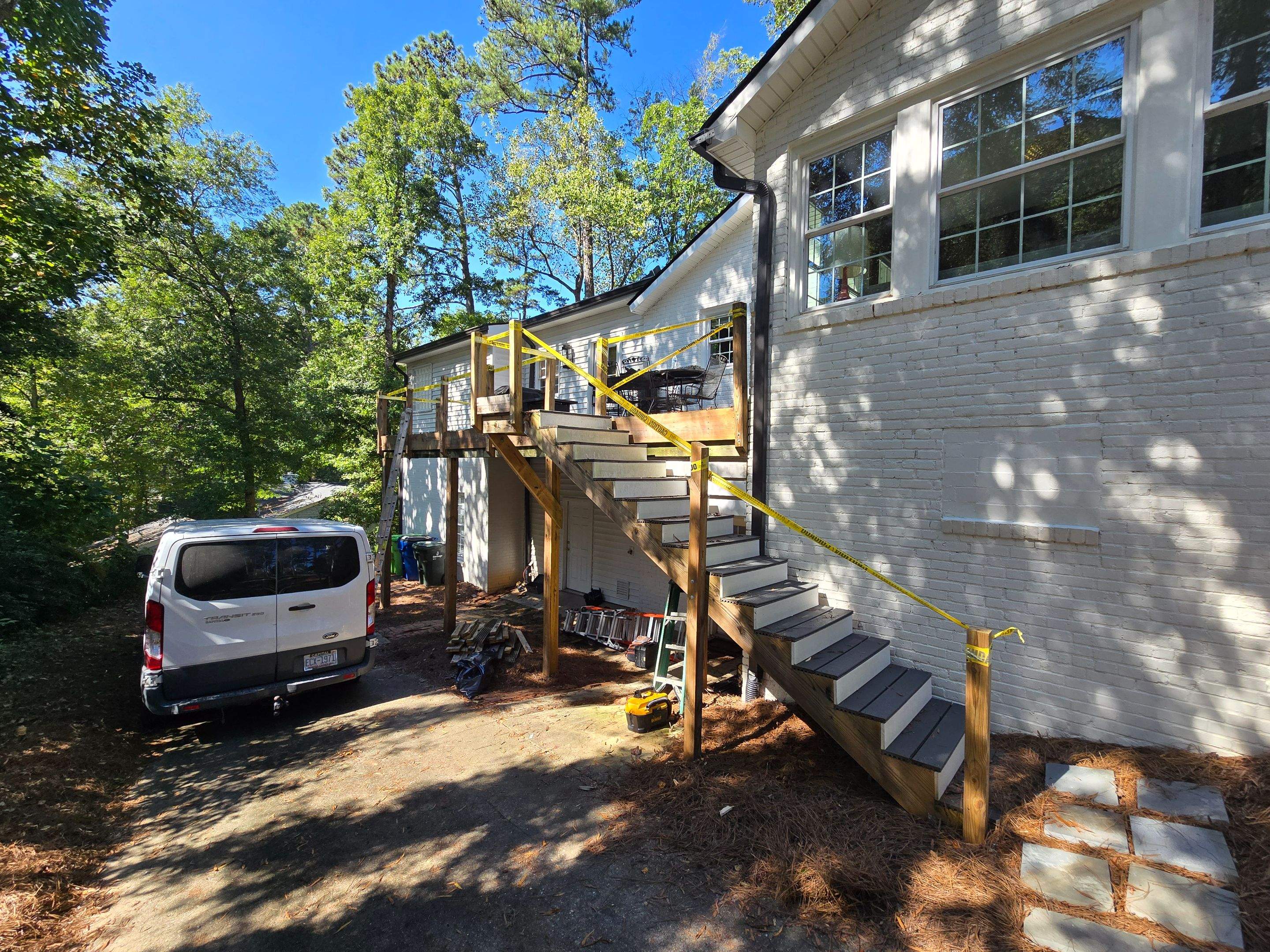 Custom Railings, Deck Support Installation, and Professional Deck Painting by Billy Weatherspoon Contractor