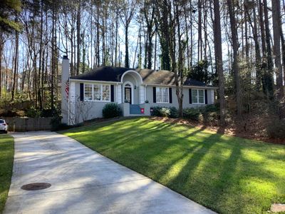 Full Exterior Painting and Front Step Refinishing in Marietta