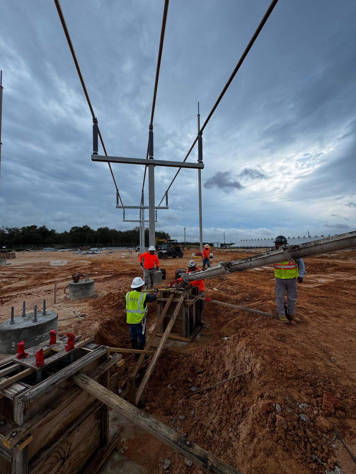 Electrical Substation & Industrial Power Infrastructure — Rockdale, TX by Dacp Construction