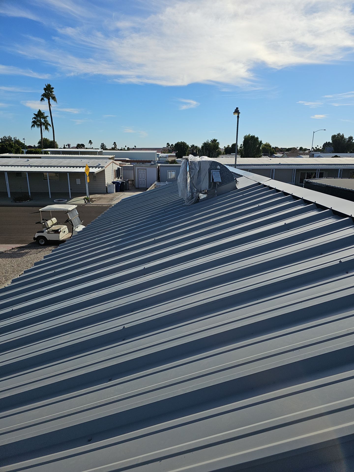 Galvalume Exposed Fastener by Reimagine Roofing