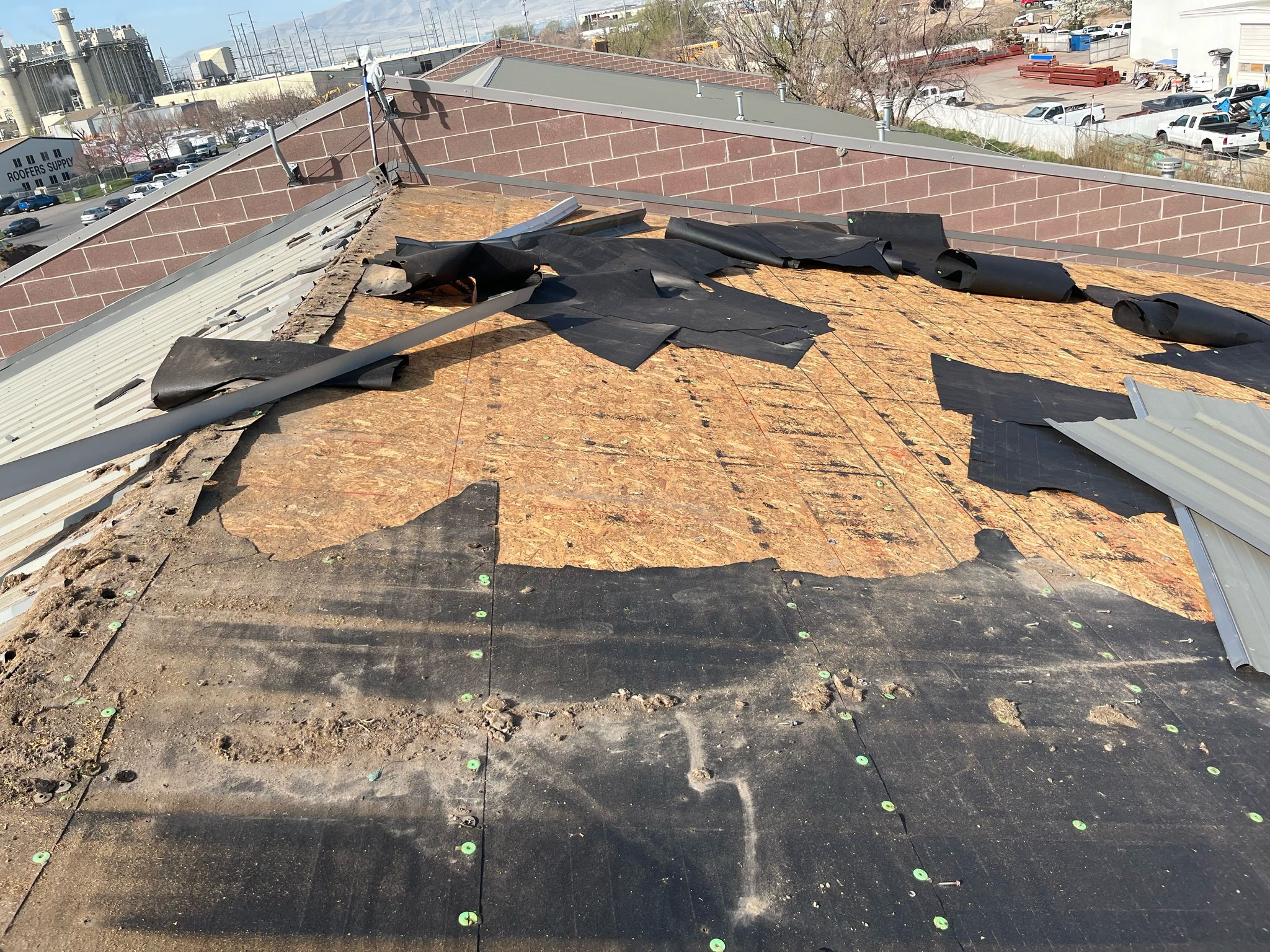 Commercial Roof Replacement – PBR Metal Panels After Hail Damage by ASAP Roofing & Exteriors