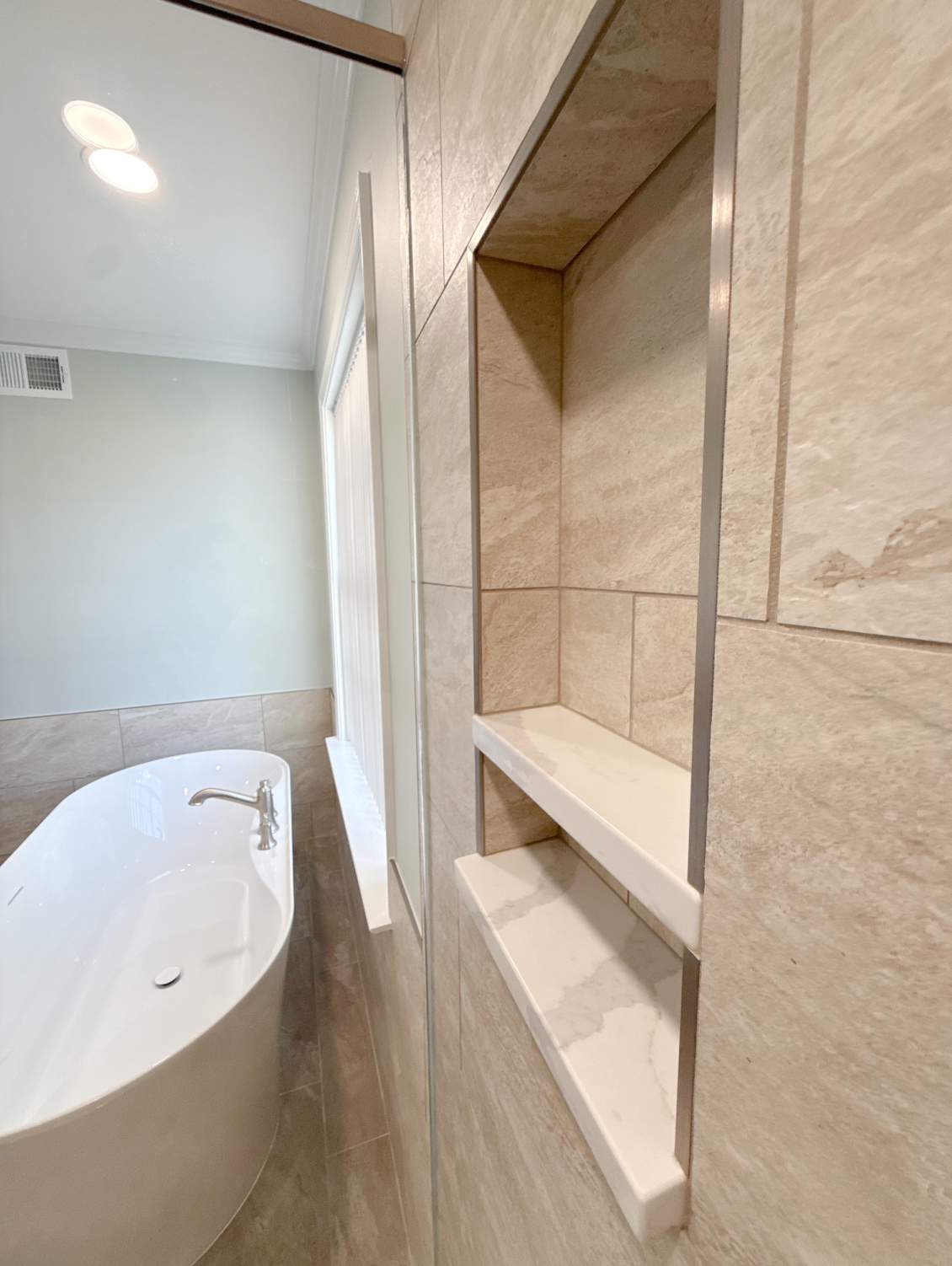 Wright Master Bathroom by Integrity Tile and Home LLC