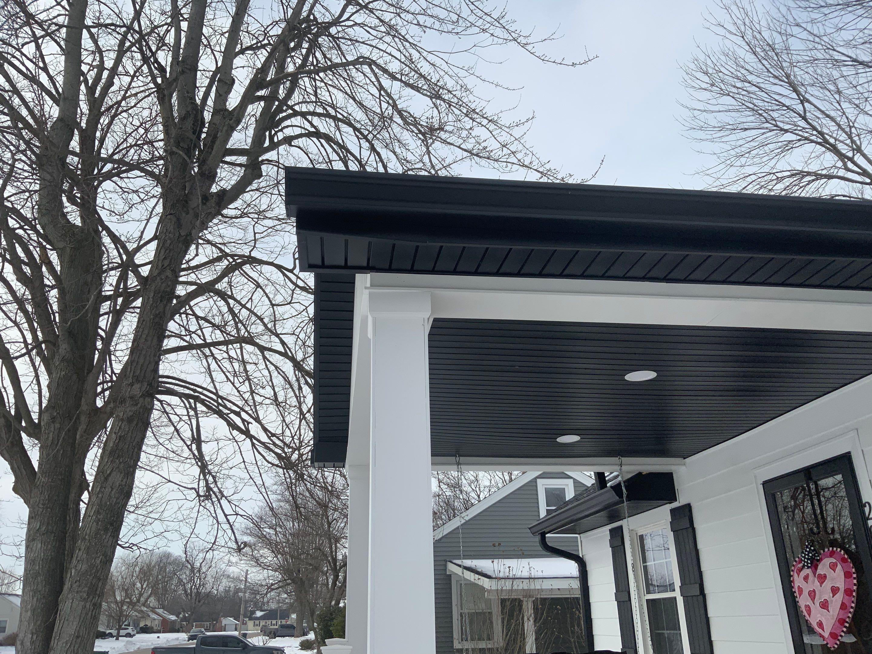 Residential Siding and Porch Addition in Owensboro by Noble Roofing Company