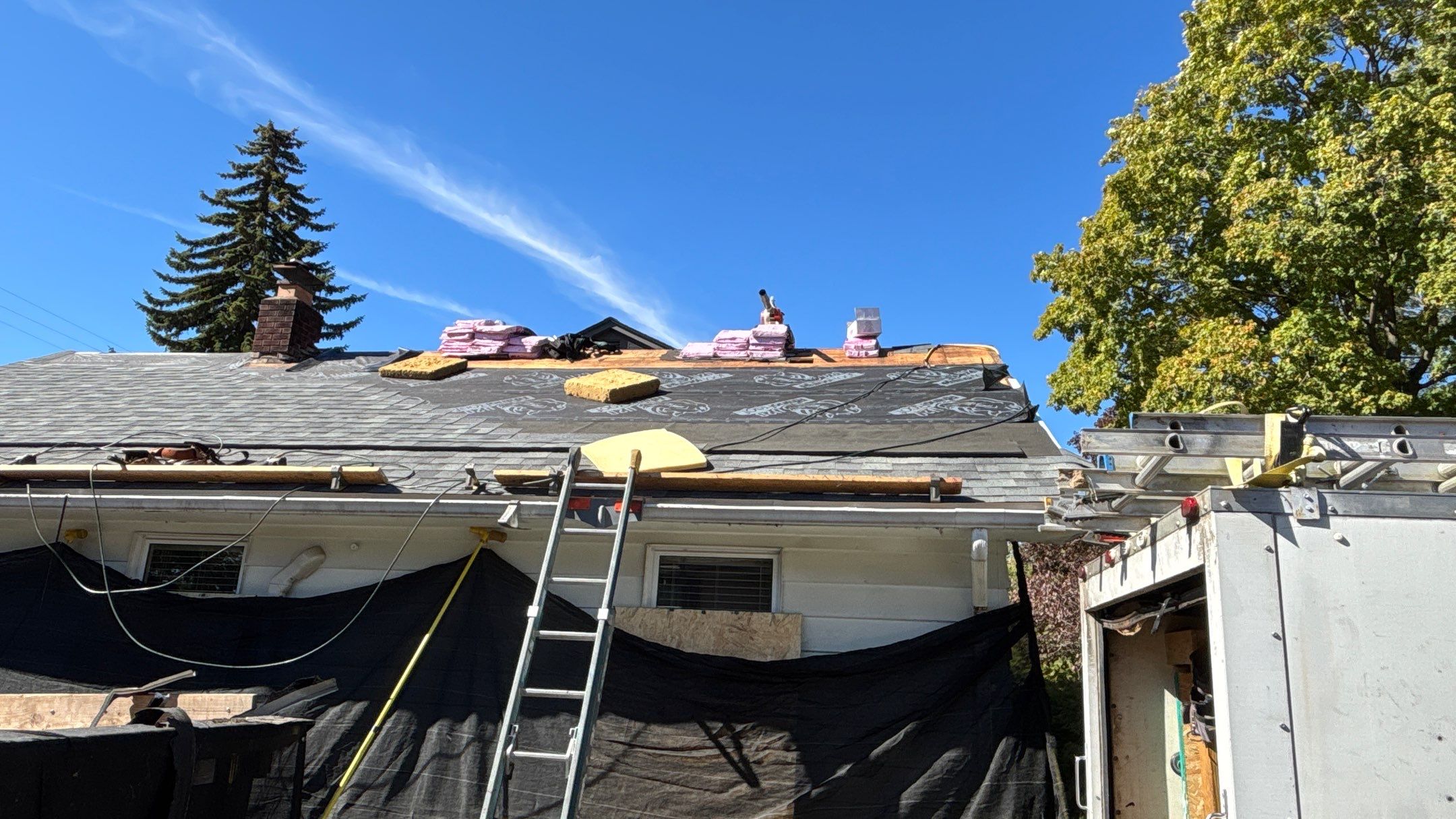 Roof Replacement using Owens Corning Estate Gray by 180 Contractors
