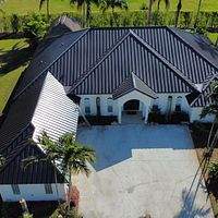 24ga 1.5" Snap-Lock Dark Bronze  by Total Roofing System The Metal Roof Experts