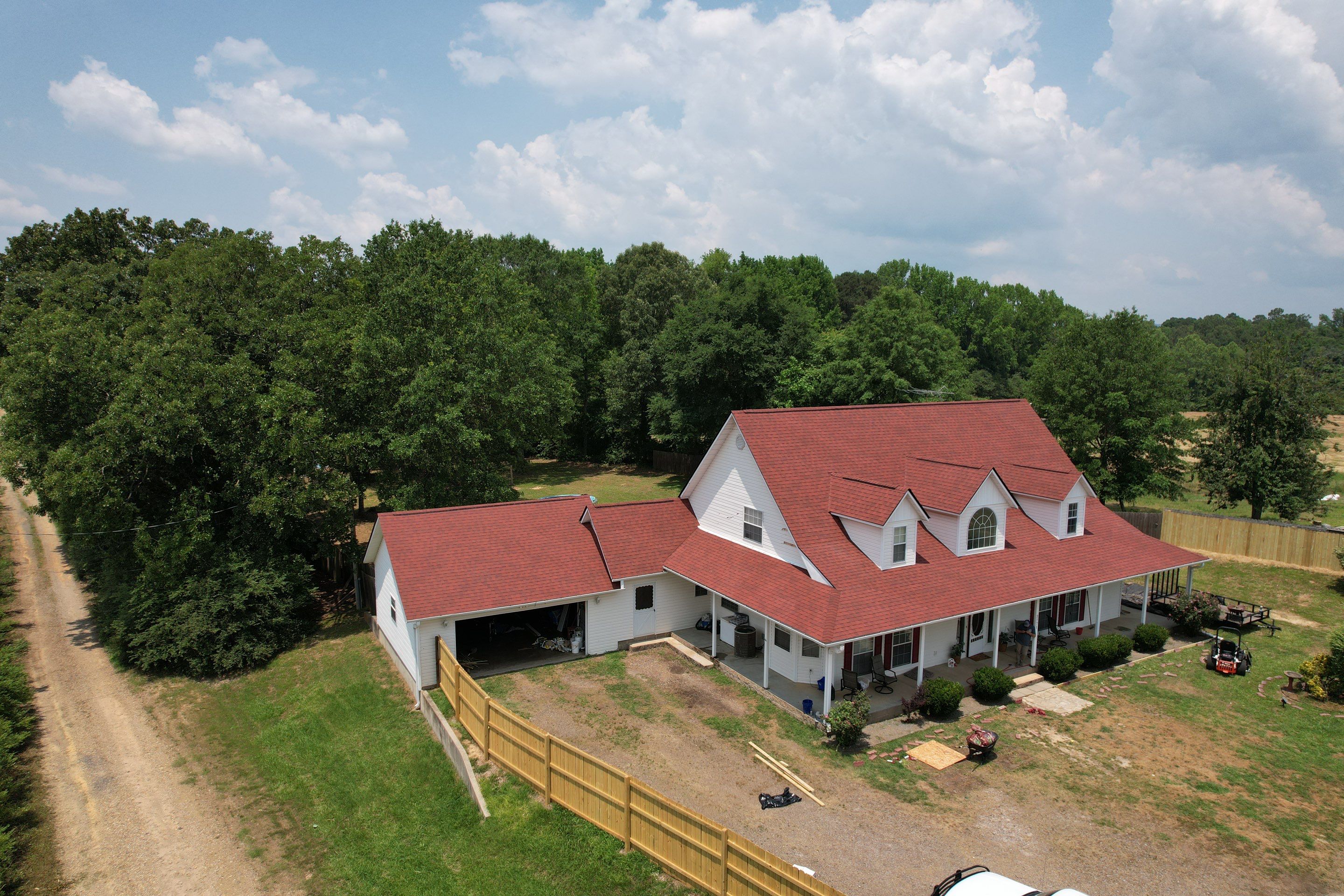 Residential Roofing Installation using GAF Timberline HDZ by Hostetler Roofing