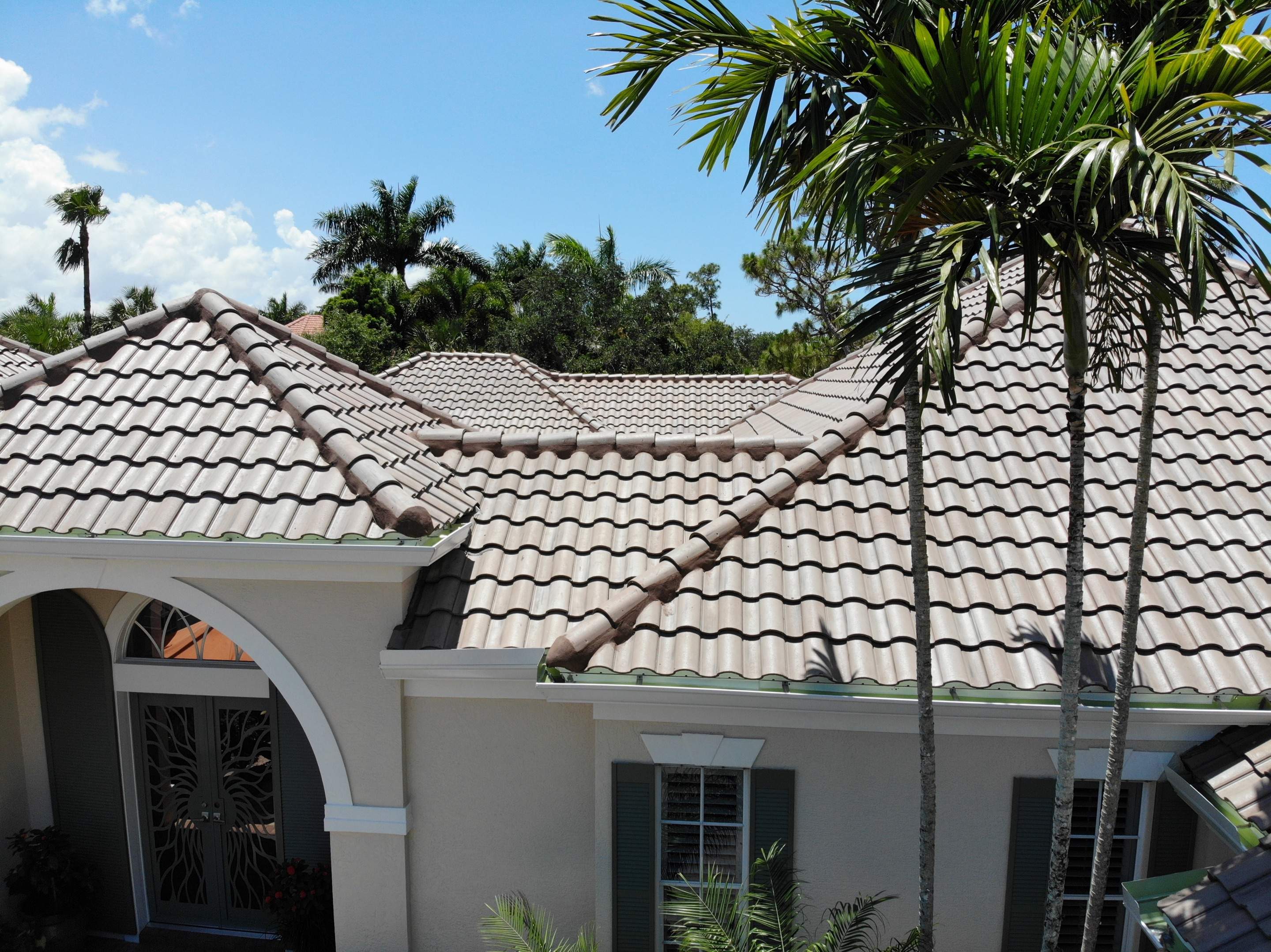 Residential Roofing Installation using Eagle Concrete Tile in Bonita Springs by International Roofing