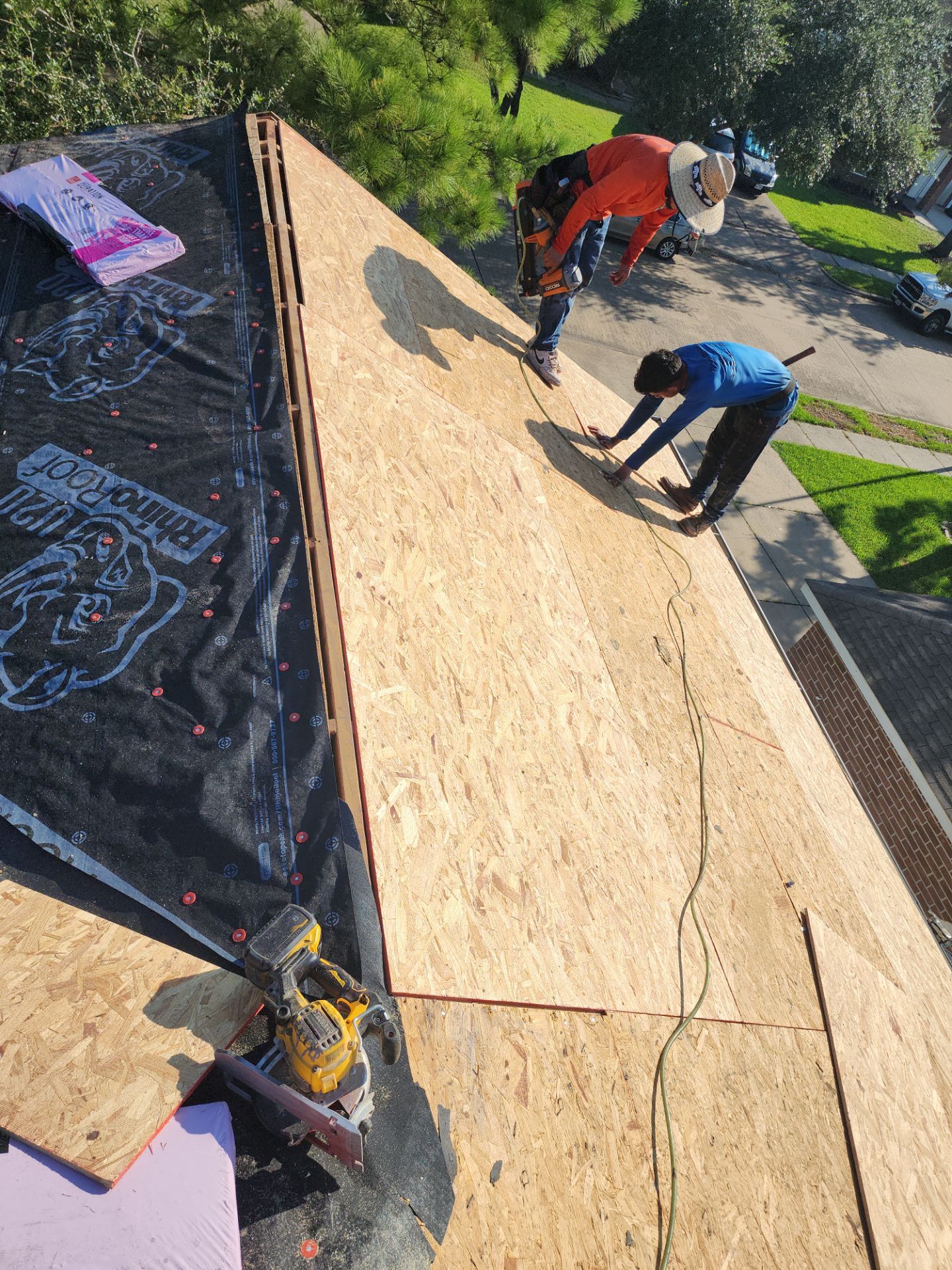 Residential Roofing Repair using Owen's Corning Duration (Lifetime) Shingles by Roof Repair Company