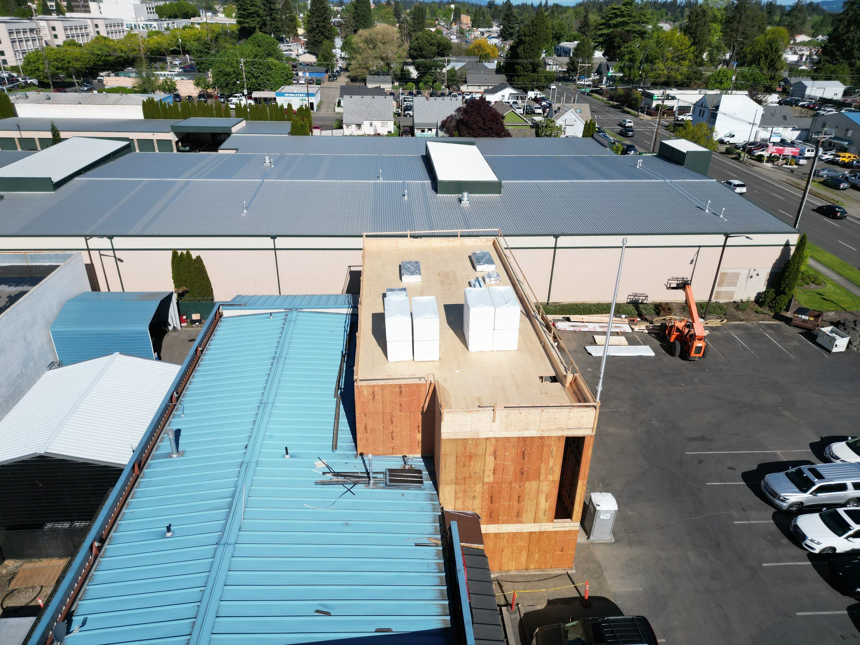 Commercial Roofing Replacement using TPO by Vitan Construction LLC 