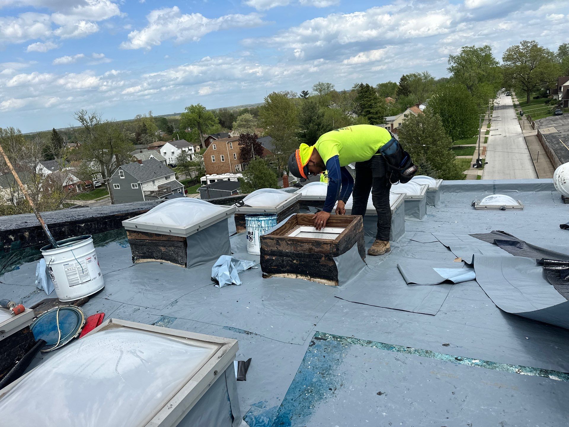 Commercial Roofing using Commercial by Absolute Roofing and Construction