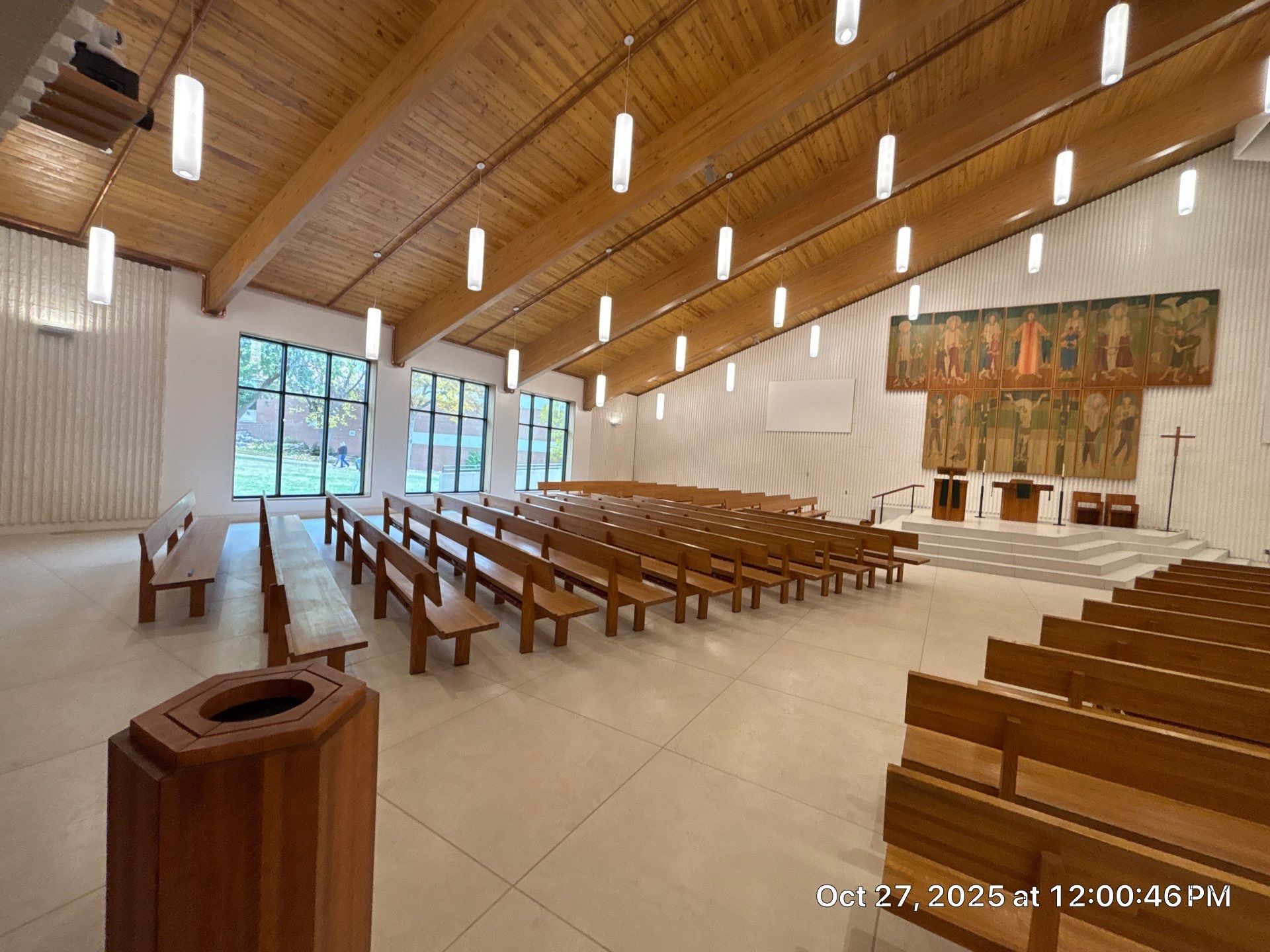 Commercial Chapel Interior Remodel in Sioux Falls by Select Painting, Coatings & Garage Cabinets