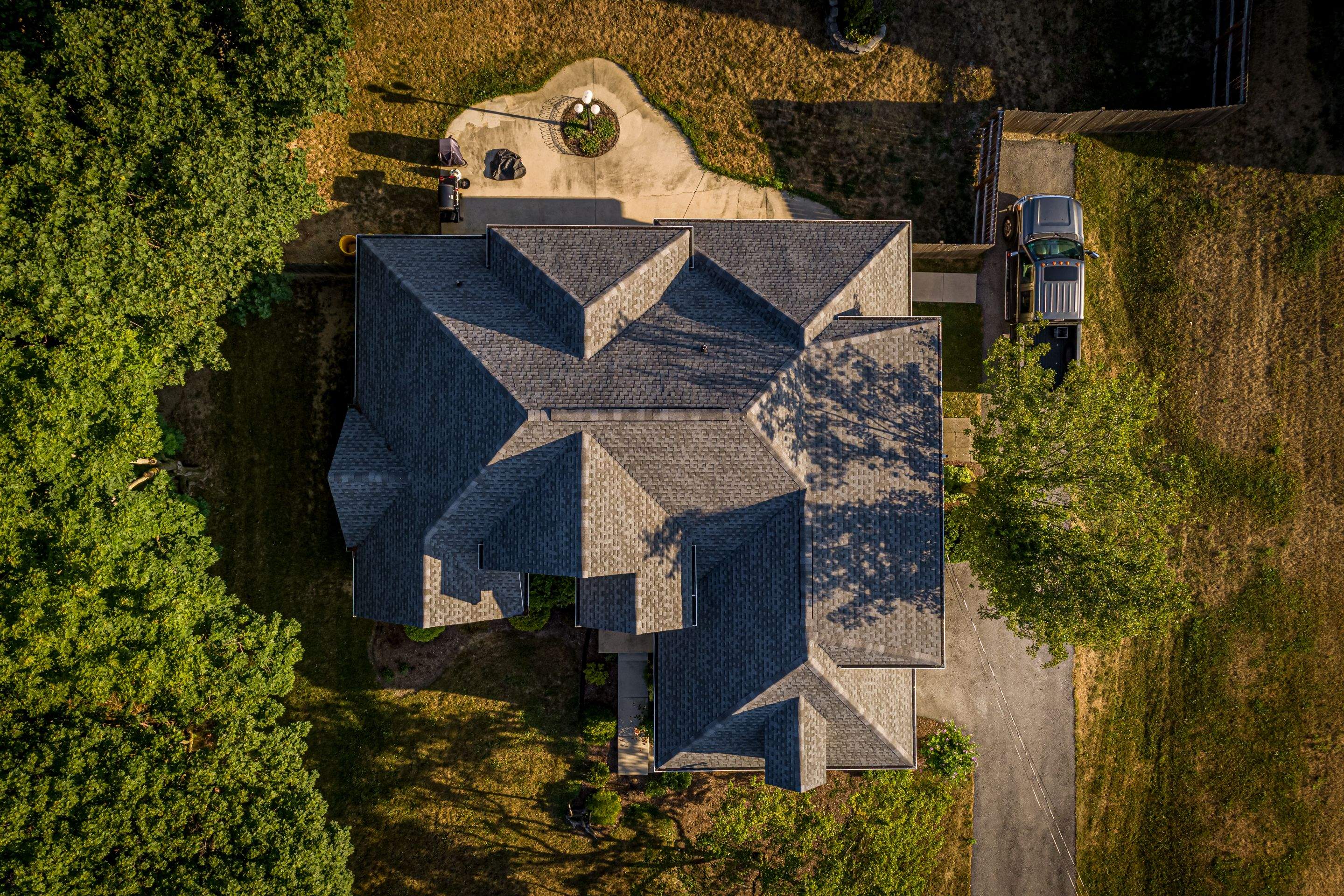 Shingle Roof-pewter gray by Esh Builders