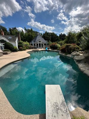 Standing Seam Black Metal Roof- Gazebo