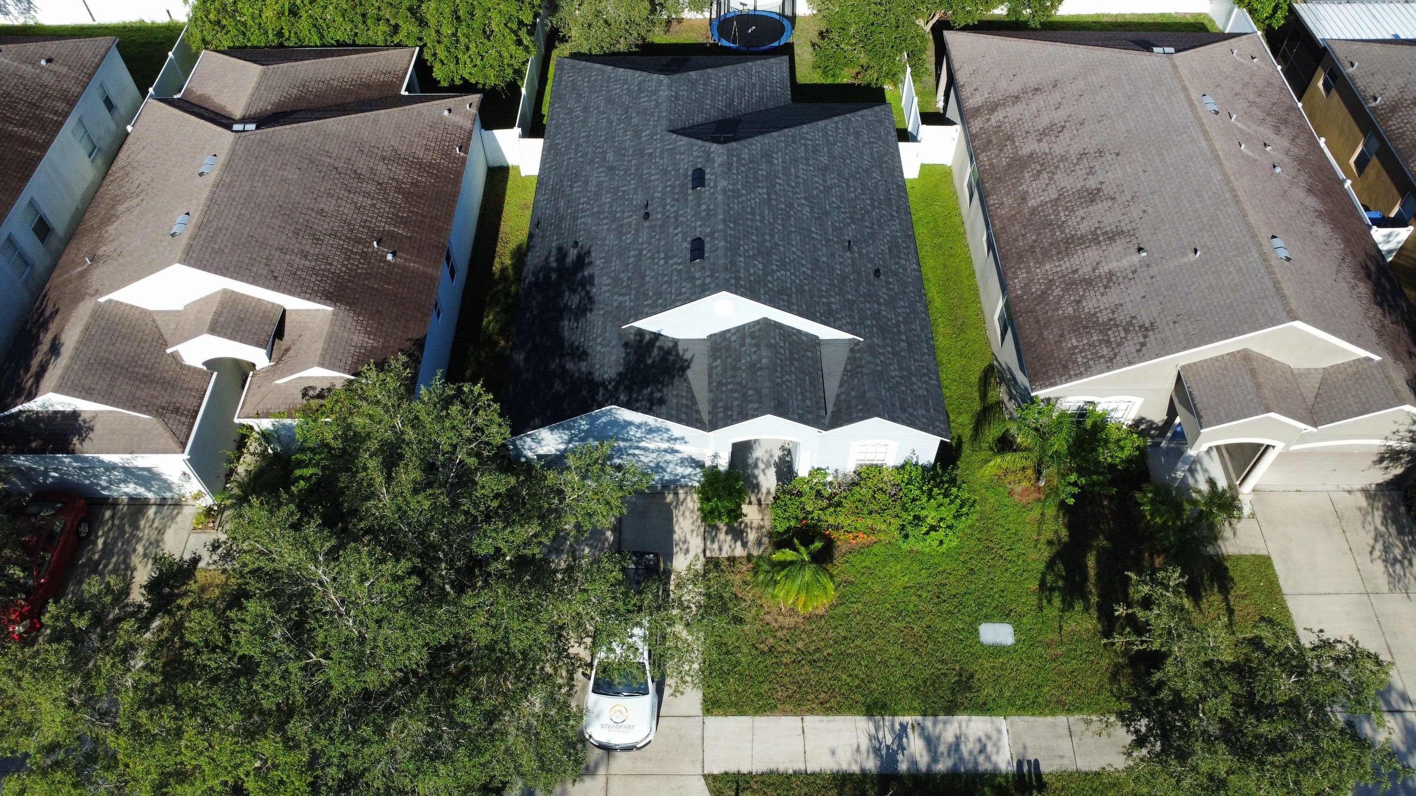 Roof Replacement in Ruskin FL. by Steadfast Roofing 