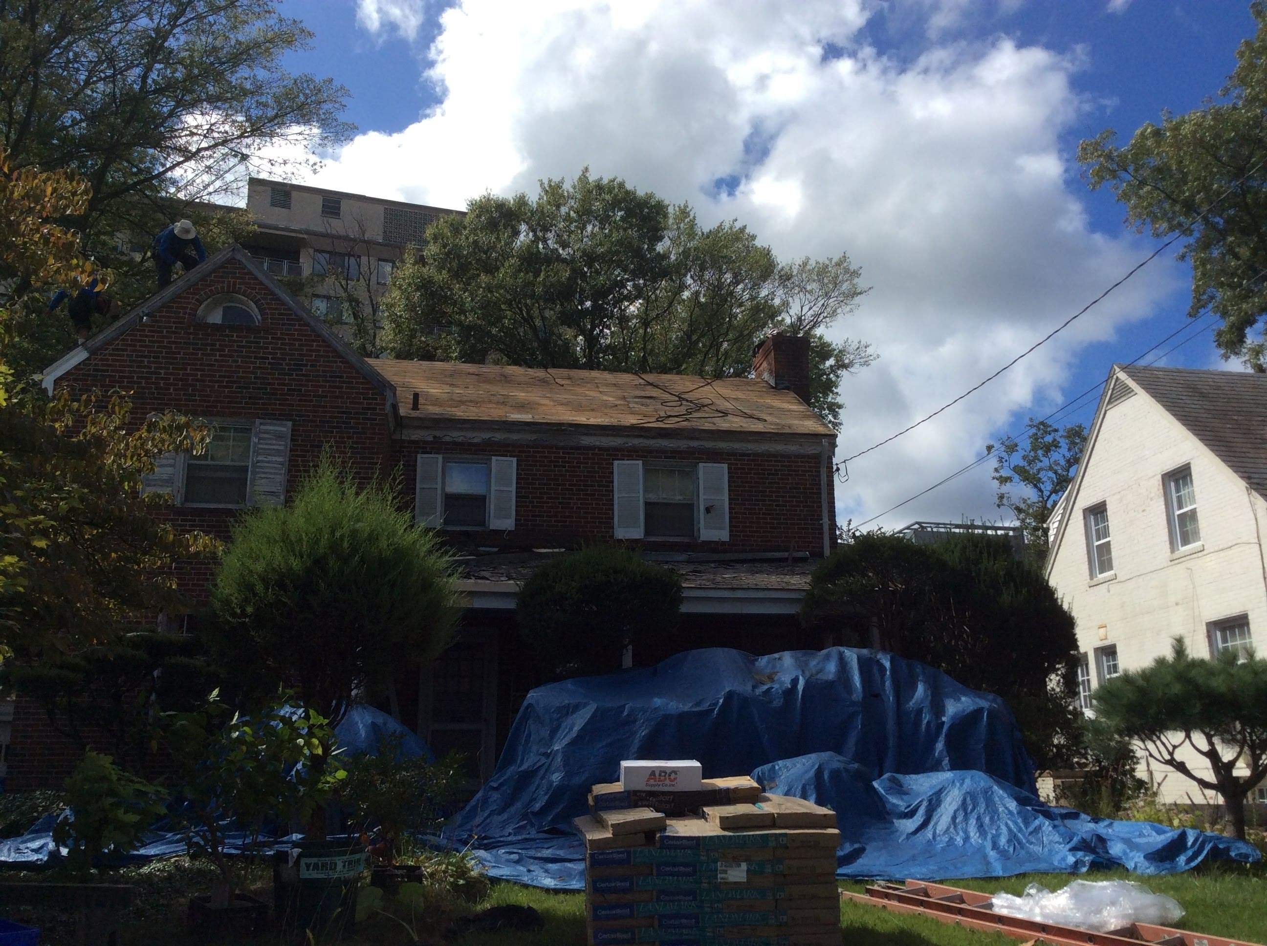 Residential Roofing Installation using Georgetown Gray by Alpha Design Services