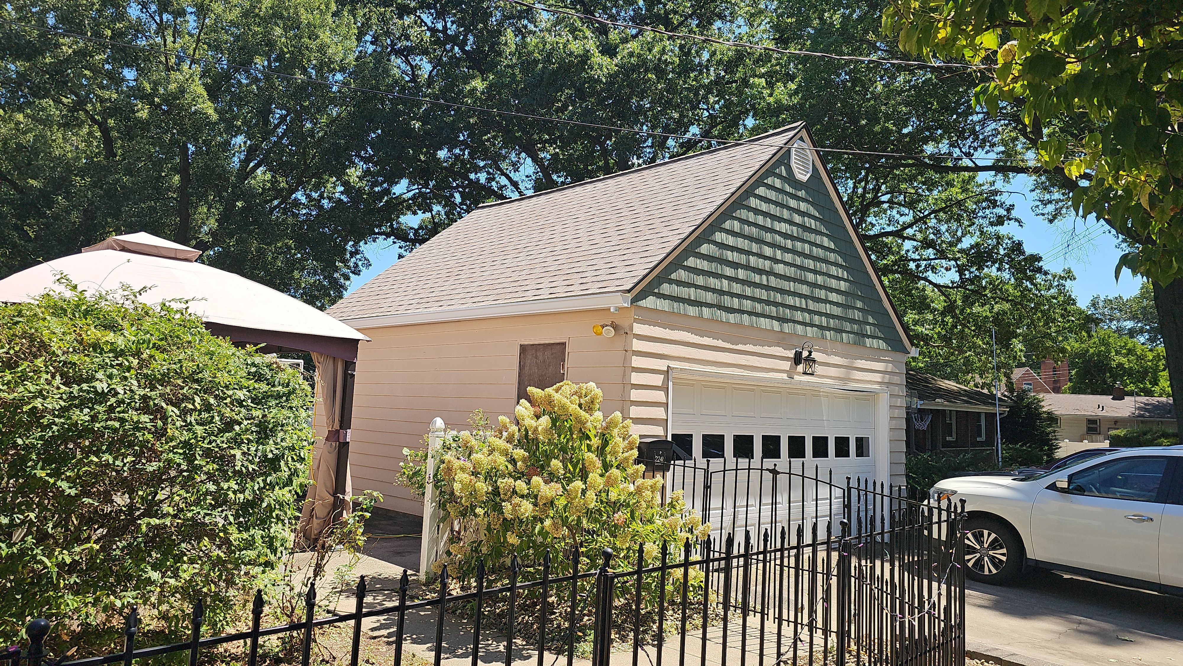 Atlas Pinnacle, Color, Tan Mist, Drip Edge, Color, Royal Brown by Eagle Eye Roofing