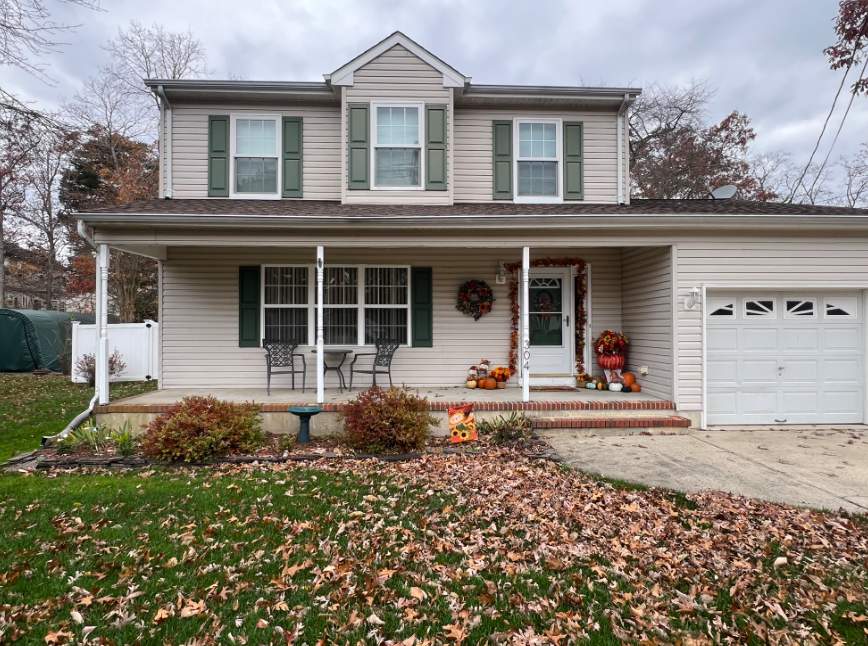 Deck Resurfacing and New Railings on a Porch in Lacey Township, New Jersey by deck guardian