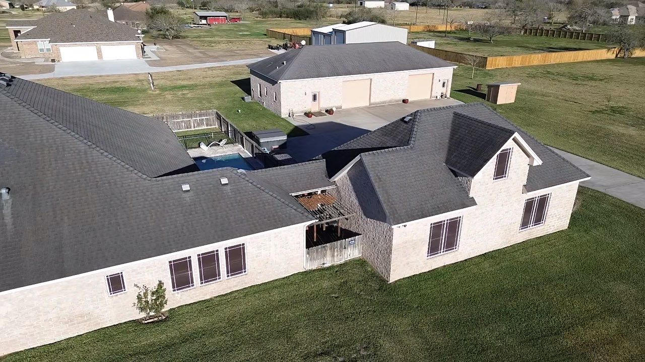 Residential Roofing Installation using GAF HDZ Barkwood by Lighthouse Roofing