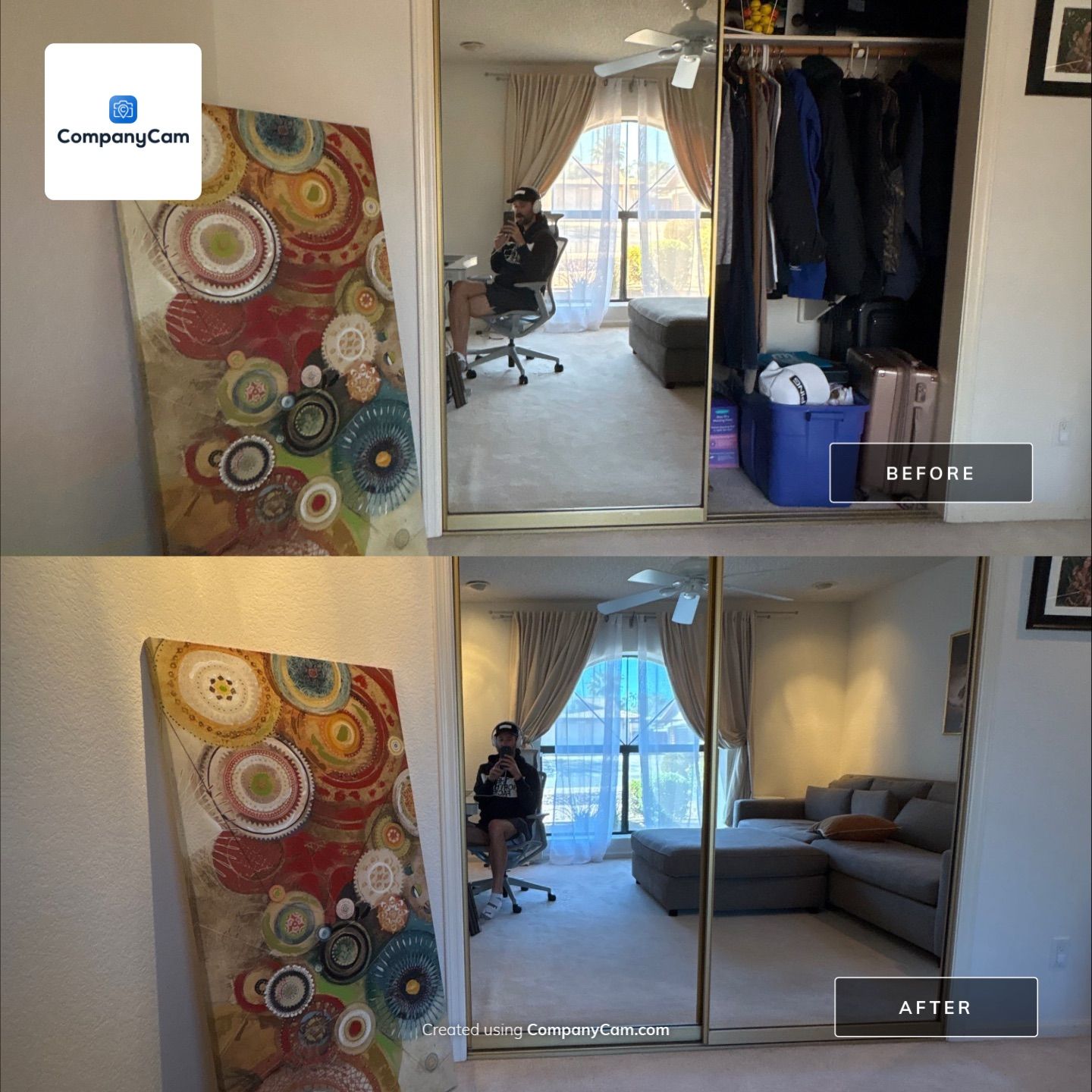 Bathroom Remodel using Lock by CompanyCam Sales Demo