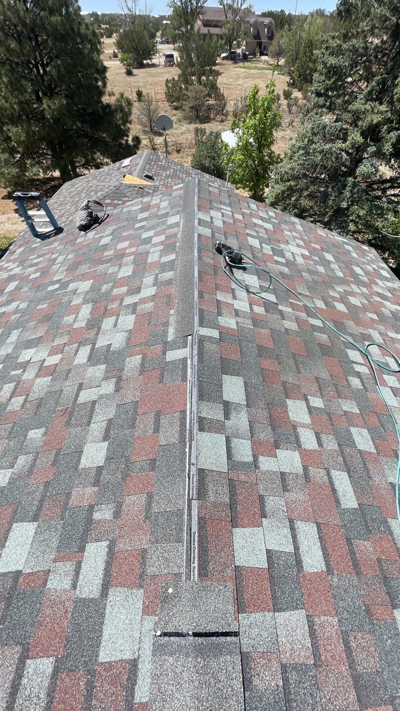 Architectural Shingle Roof Replacement with gutters and downspouts for Edgewood Home by Doyle Roof Masters Inc