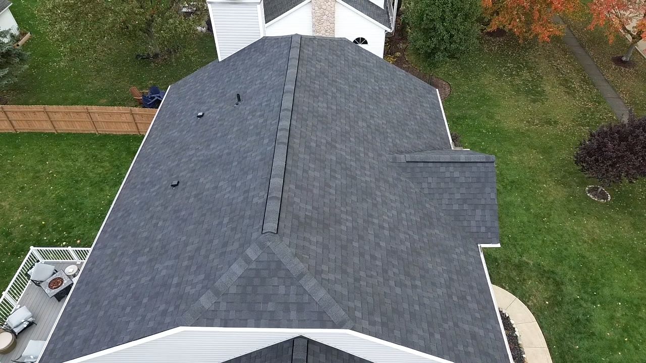 Atlas Pinnacle, Color, Black Shadow, Drip Edge, Black by Eagle Eye Roofing