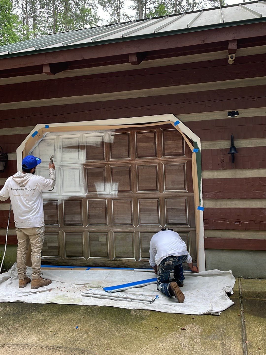 Chesapeake Log Cabin by AKK Painting LLC