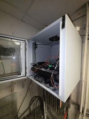 Structured cabling installation by CimaSolutions