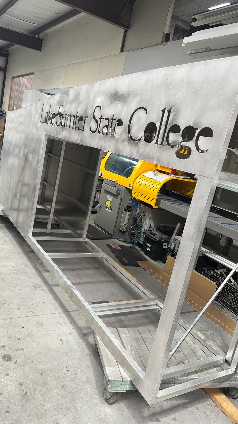 Monument Sign for LSSC Clermont by SignCrafters