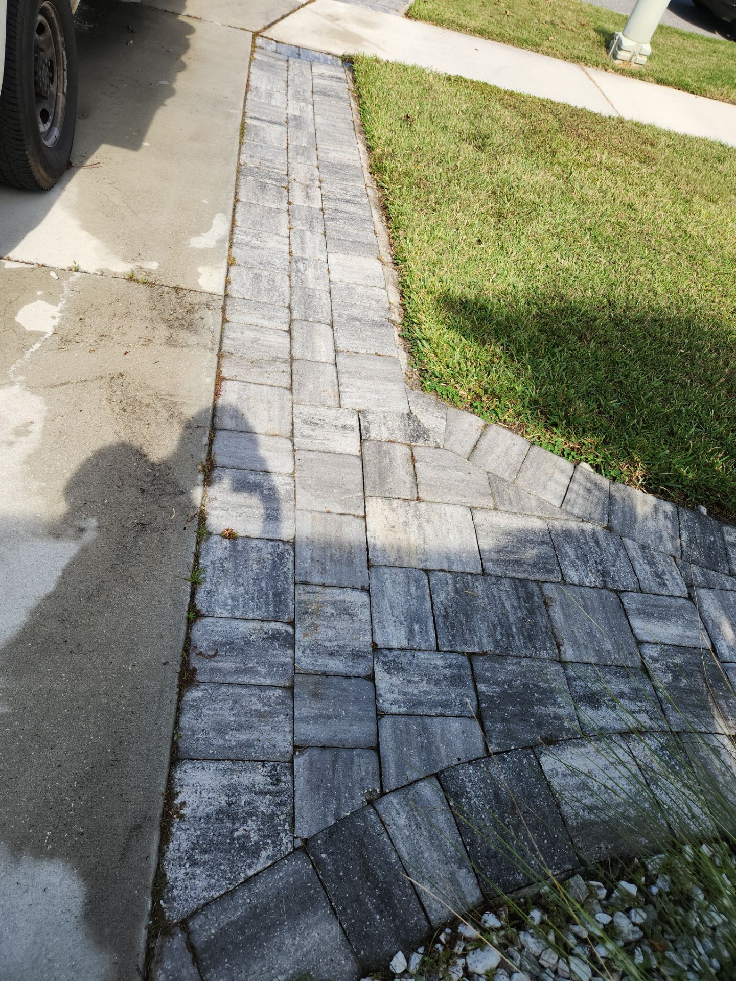 Pavers using Concrete Sealant by DuraSeal