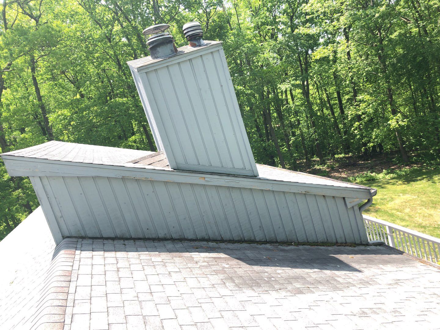 Residential Roofing Installation using Owens Corning Duration Brownwood by A Plus Exterior