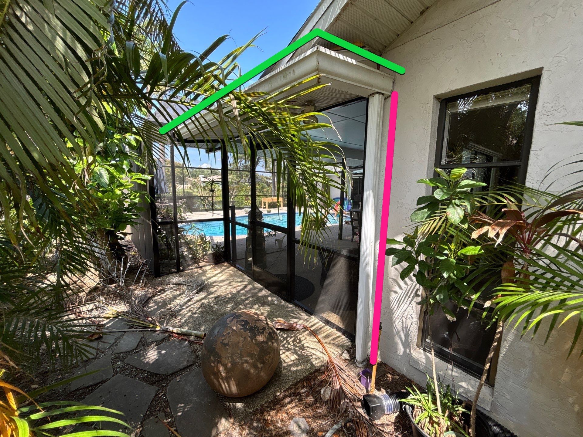 Brown 6-Inch Seamless Gutters in SarasotaFL by Gutter Professors