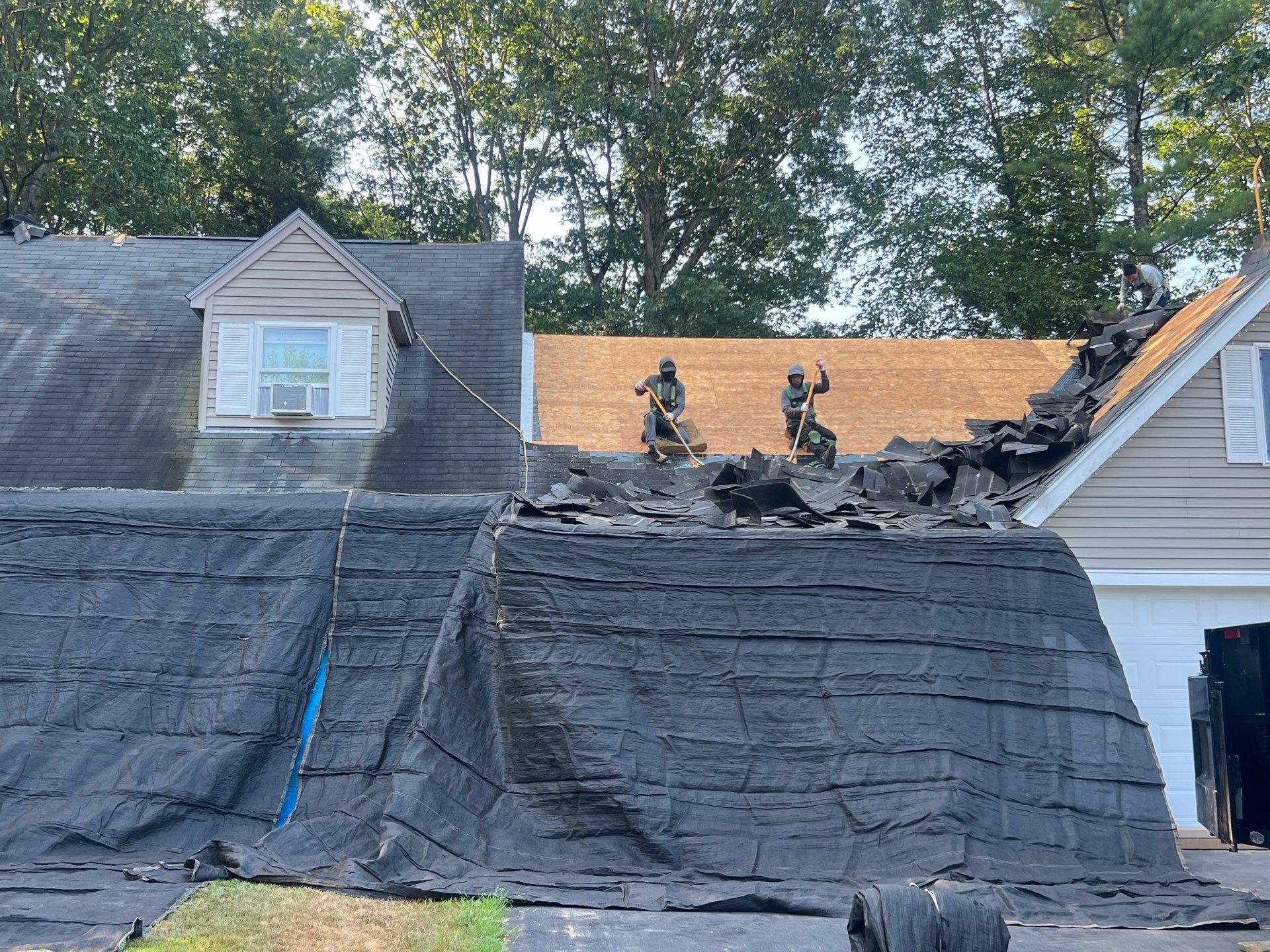 IKO Roof Installation in Pembroke, NH by Tall pine roofing