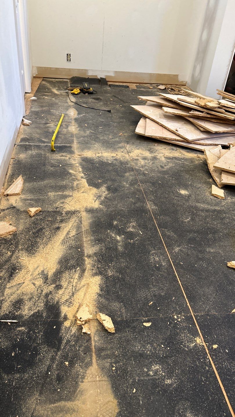 New hardwood flooring for bedroom  by Footprints Floors of Nashville