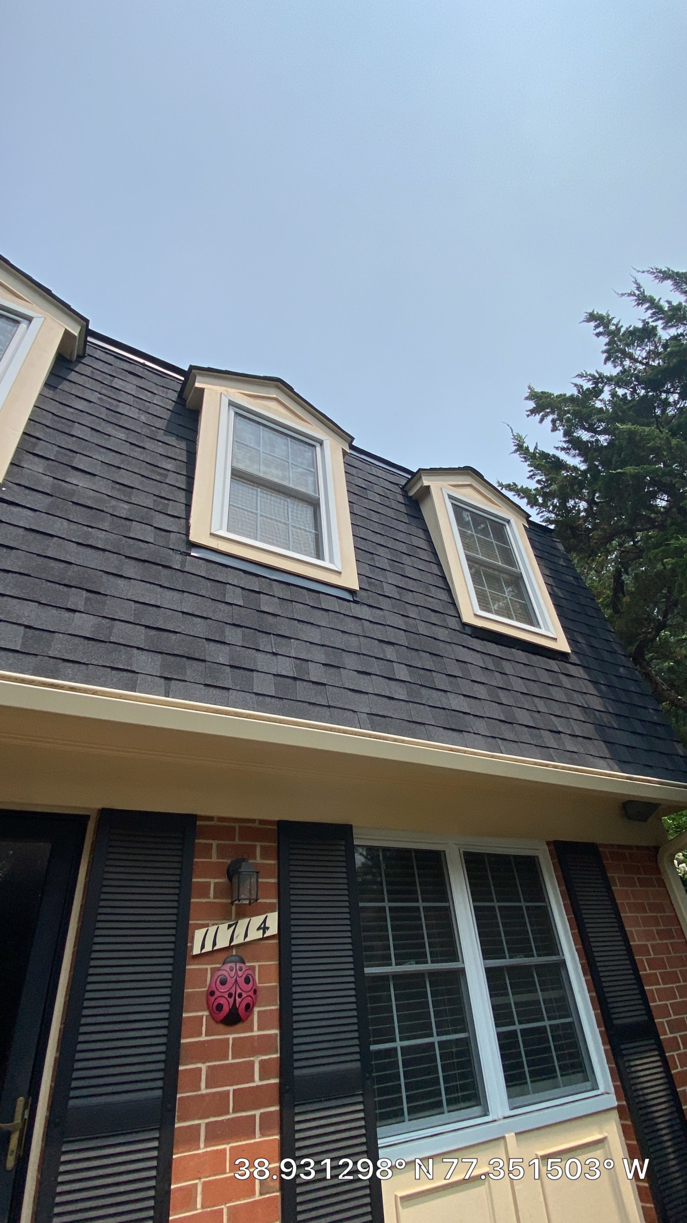 Reston: CertainTeed Landmark Pro Architectural Shingles in Max Def Moire Black by RM Banning, Inc.