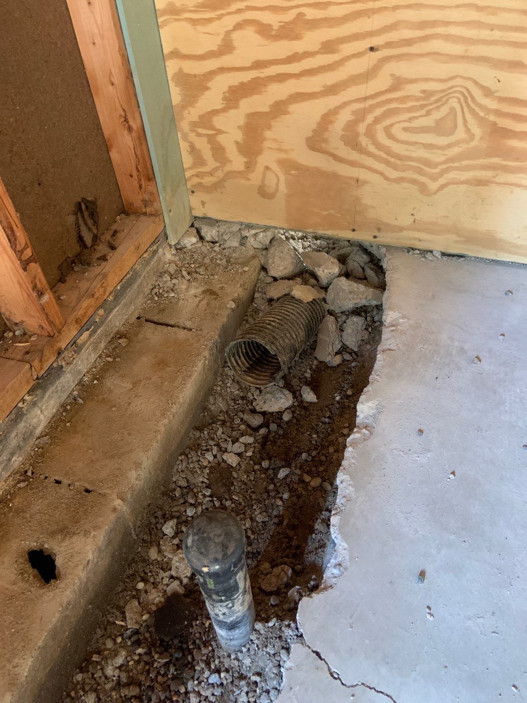 Correcting an Improper Installation for Alan in Chanhassen by Waterproofing Northeast
