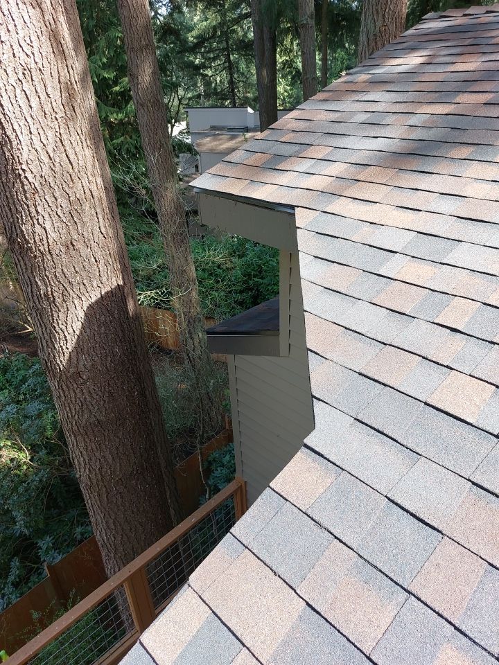 Residential Roofing Installation using Owens Corning Duration Designer Shingles in 'Bourbon'  by BEST Roofing & Waterproofing