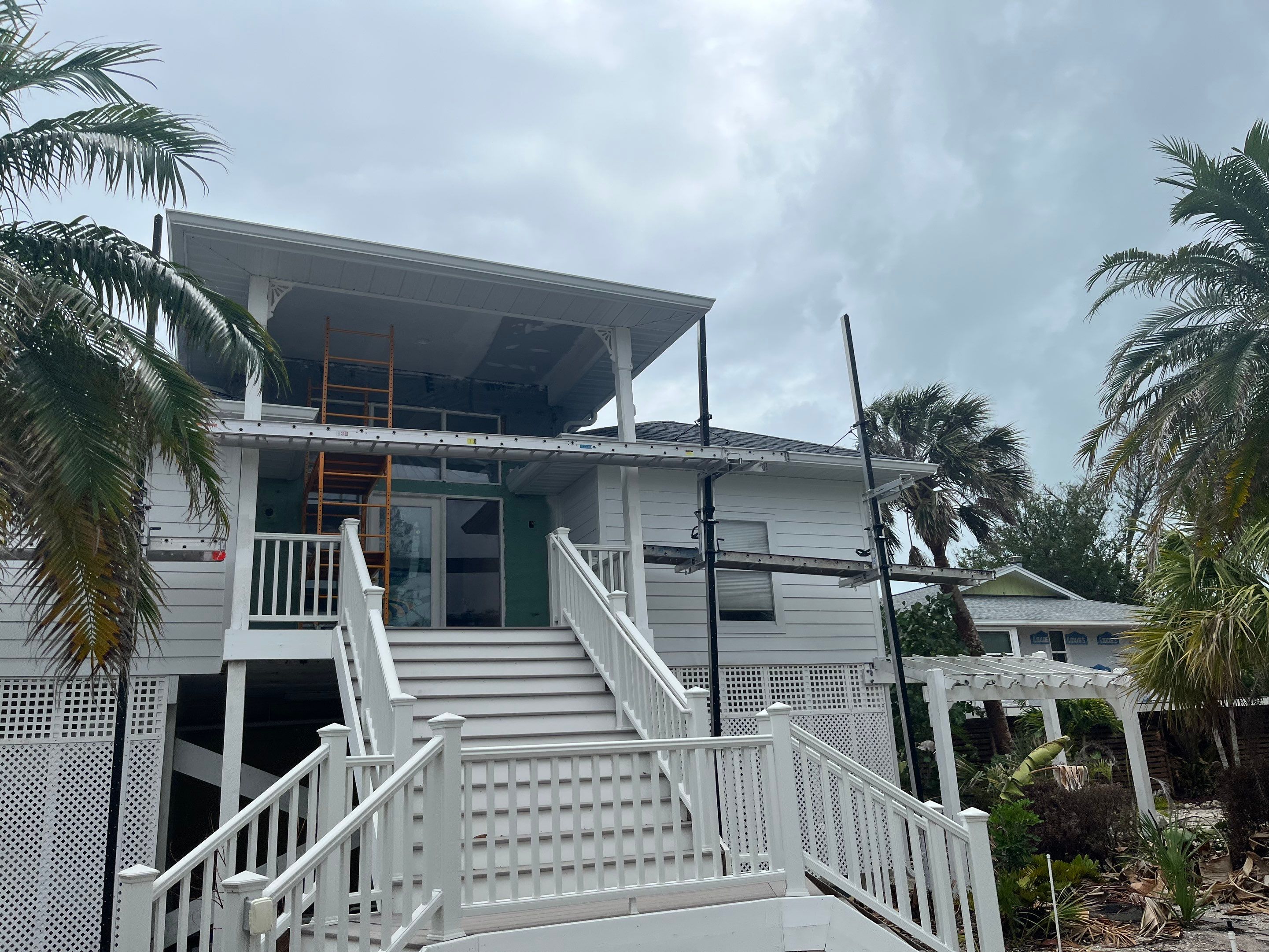 Complete Gutter, Soffit & Fascia Project in Placida FL by Gutter Professors
