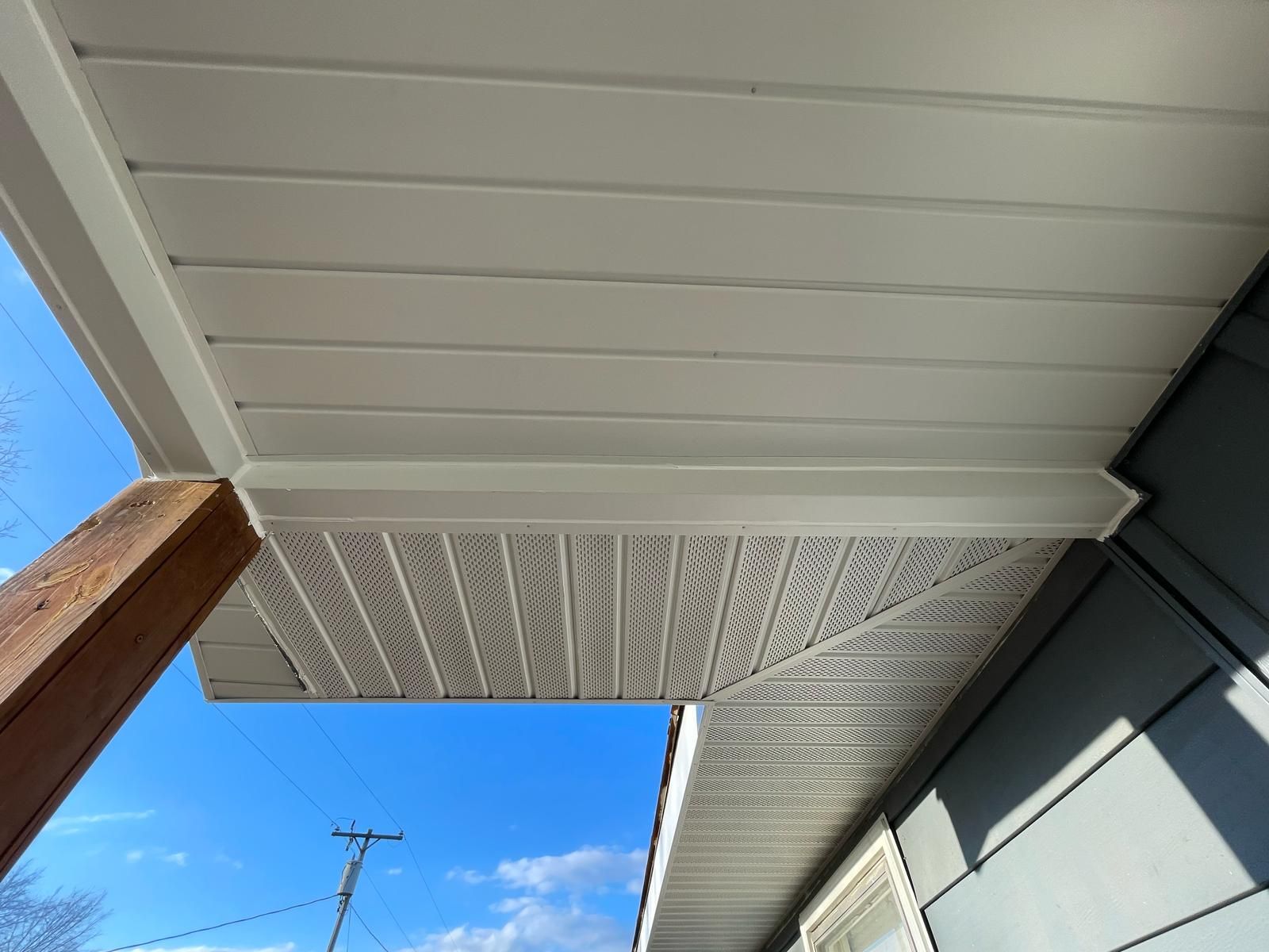 SOFFIT AND FASCIA using QE SOFFIT by Avalon Roofing and Exteriors