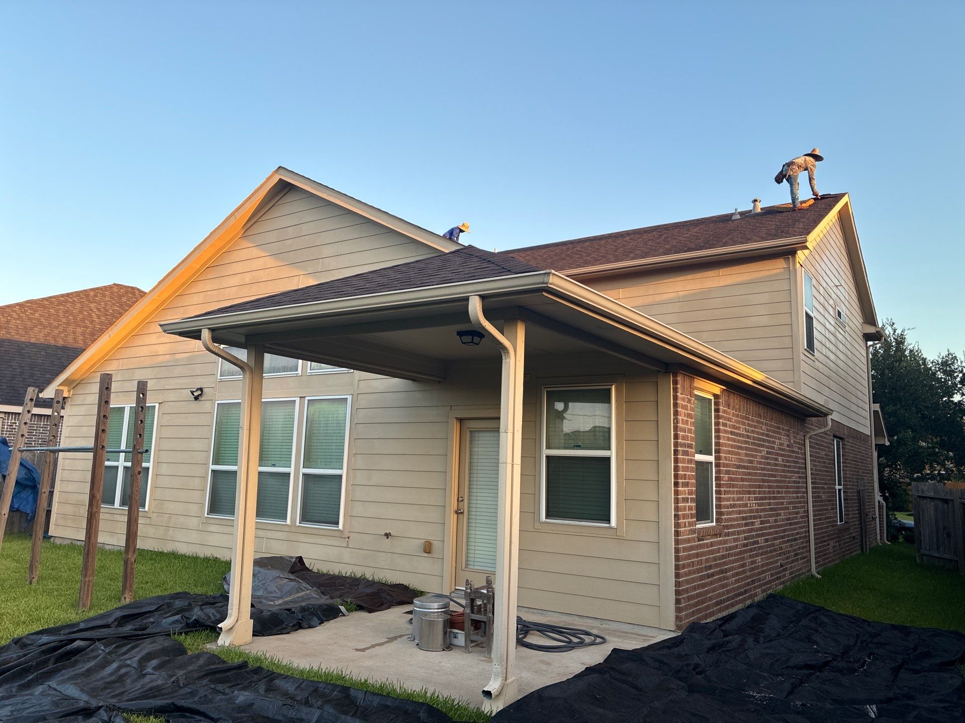 Roof Replacement with Atlas Pinnacle Impact Shingles in Katy, TX by Onit Roofing LLC