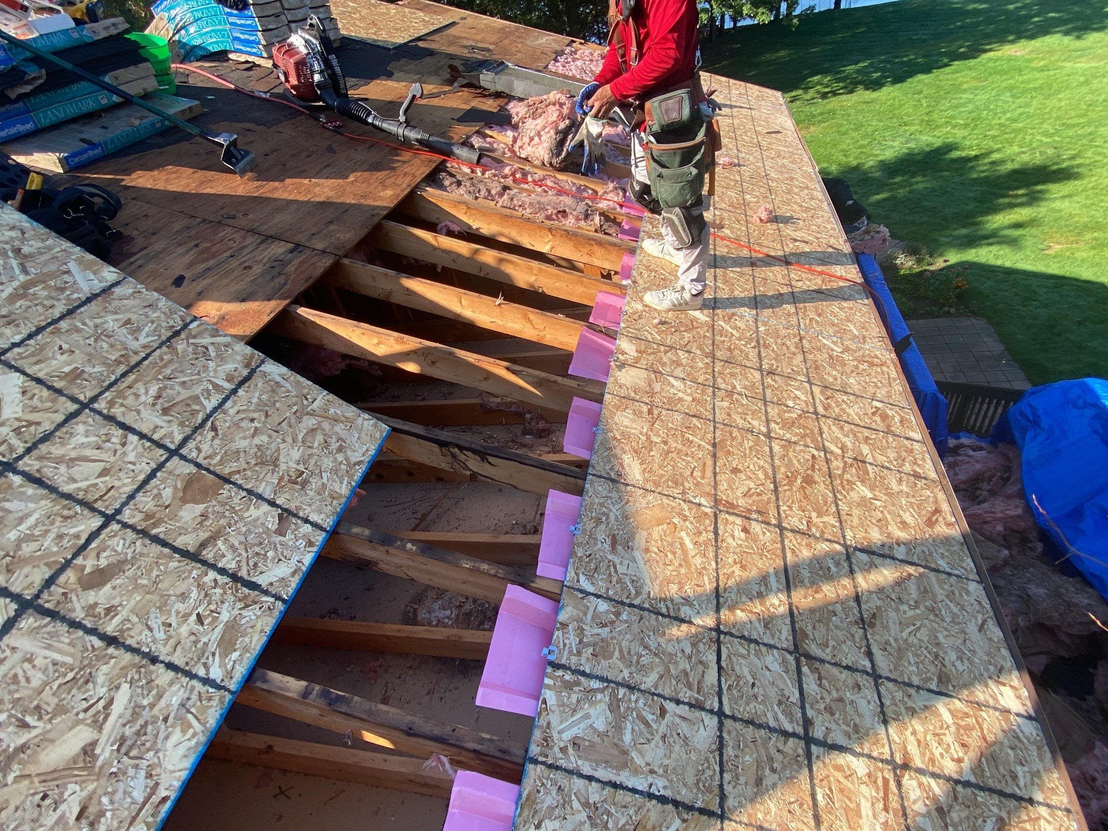 Roof Replacement using CertainTeed Landmark by 180 Contractors