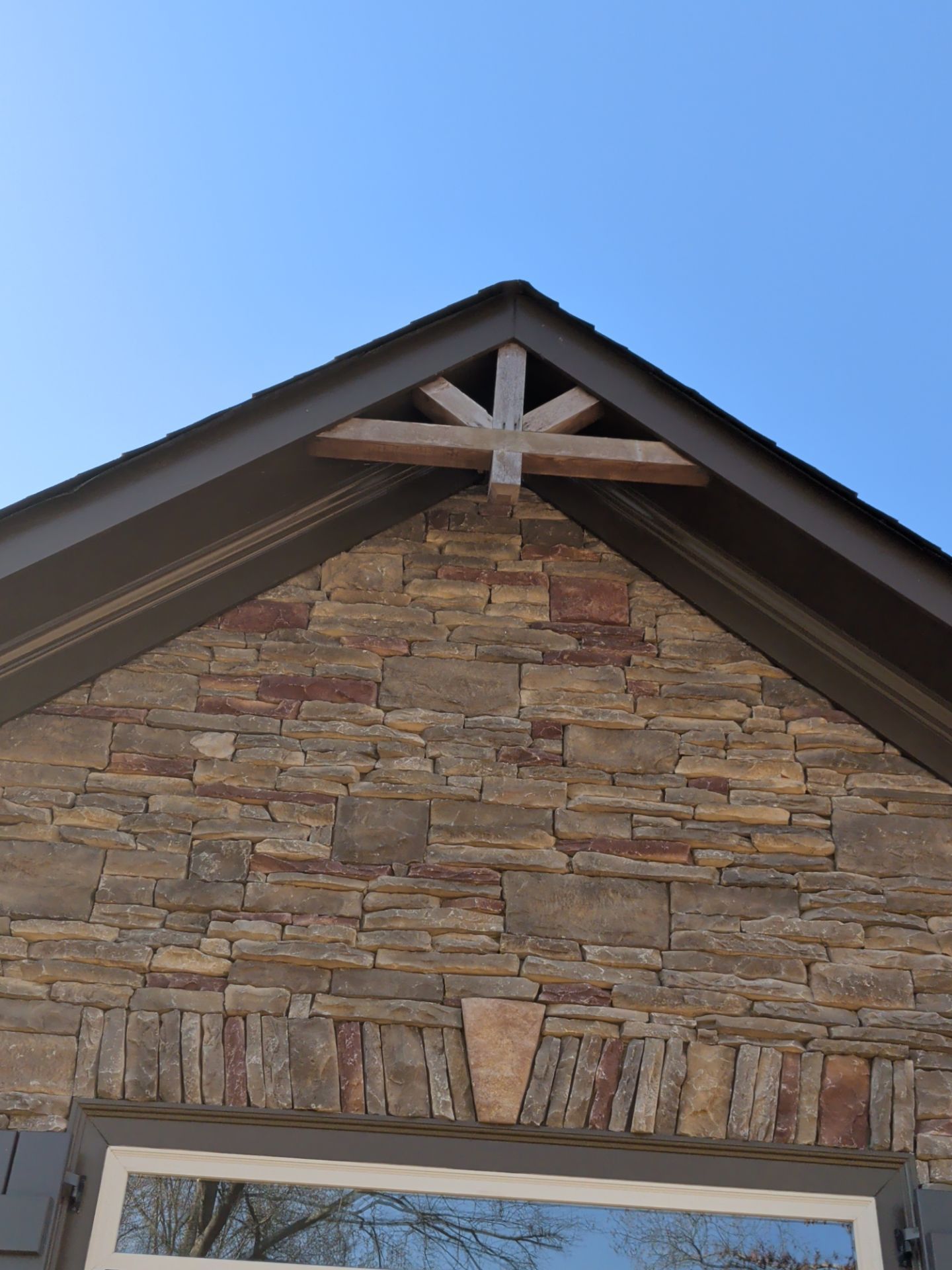 A-Frame Accents & Posts: Staining Project by PGP Surface Solutions, LLC