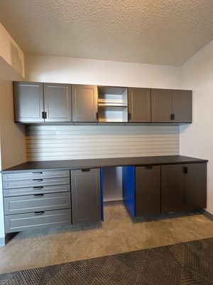 Kenny W. adds storage to his garage!