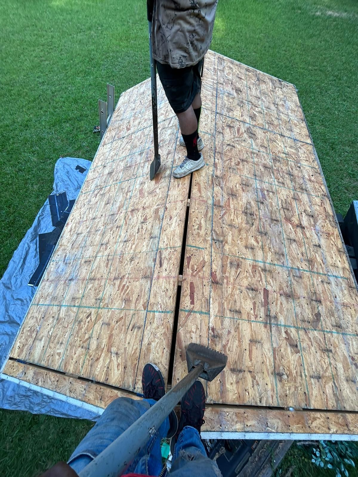 Cherryville NC Roof and Siding Job  by Here4You Restoration 
