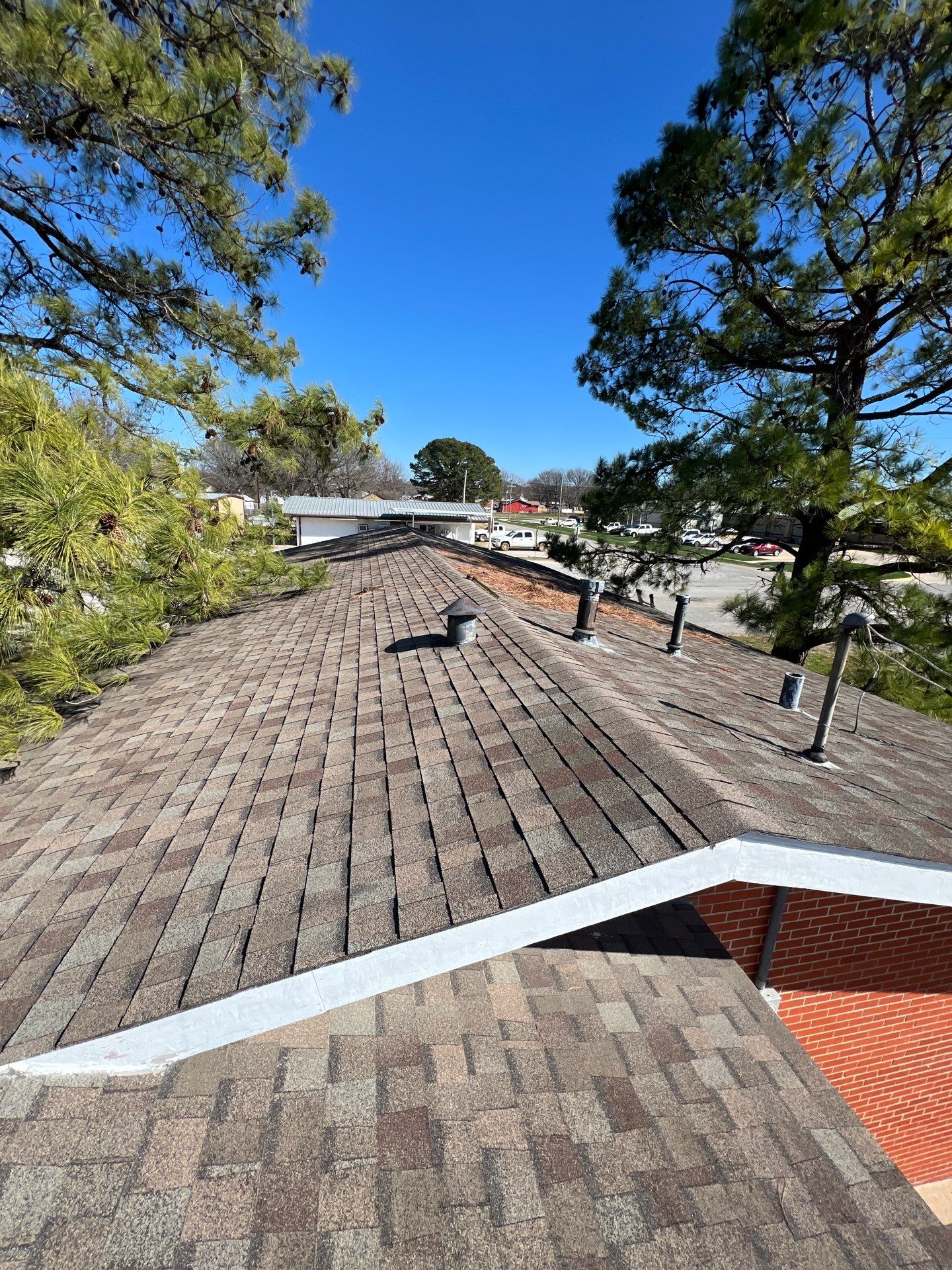 Roof replacement in Crowder, OK. by In & Out Construction & Remodeling, LLC