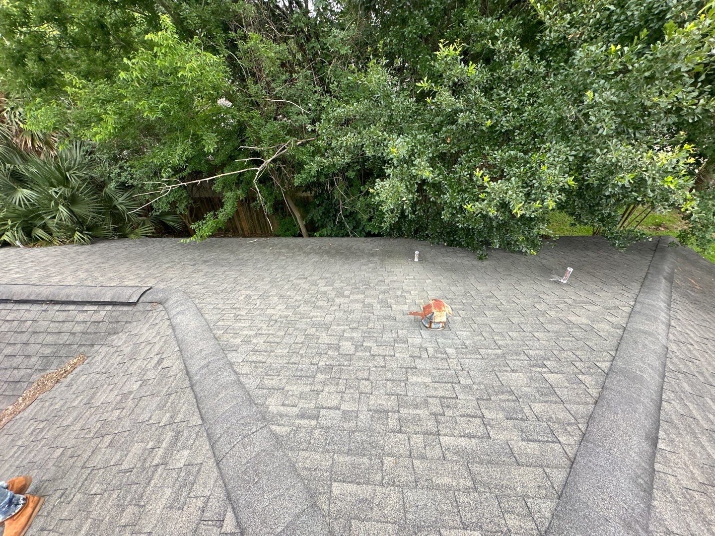 Hail Damage using Owen's Corning Duration (Lifetime) Shingles by Roof Repair Company