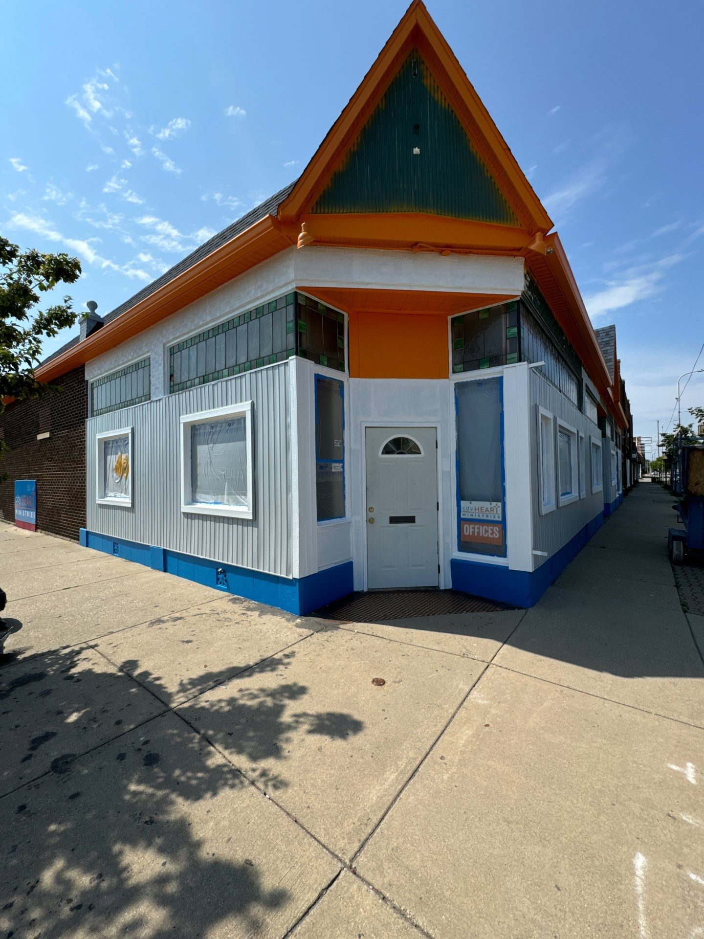 Exterior color change and Epoxy floor. by Gordon Painting