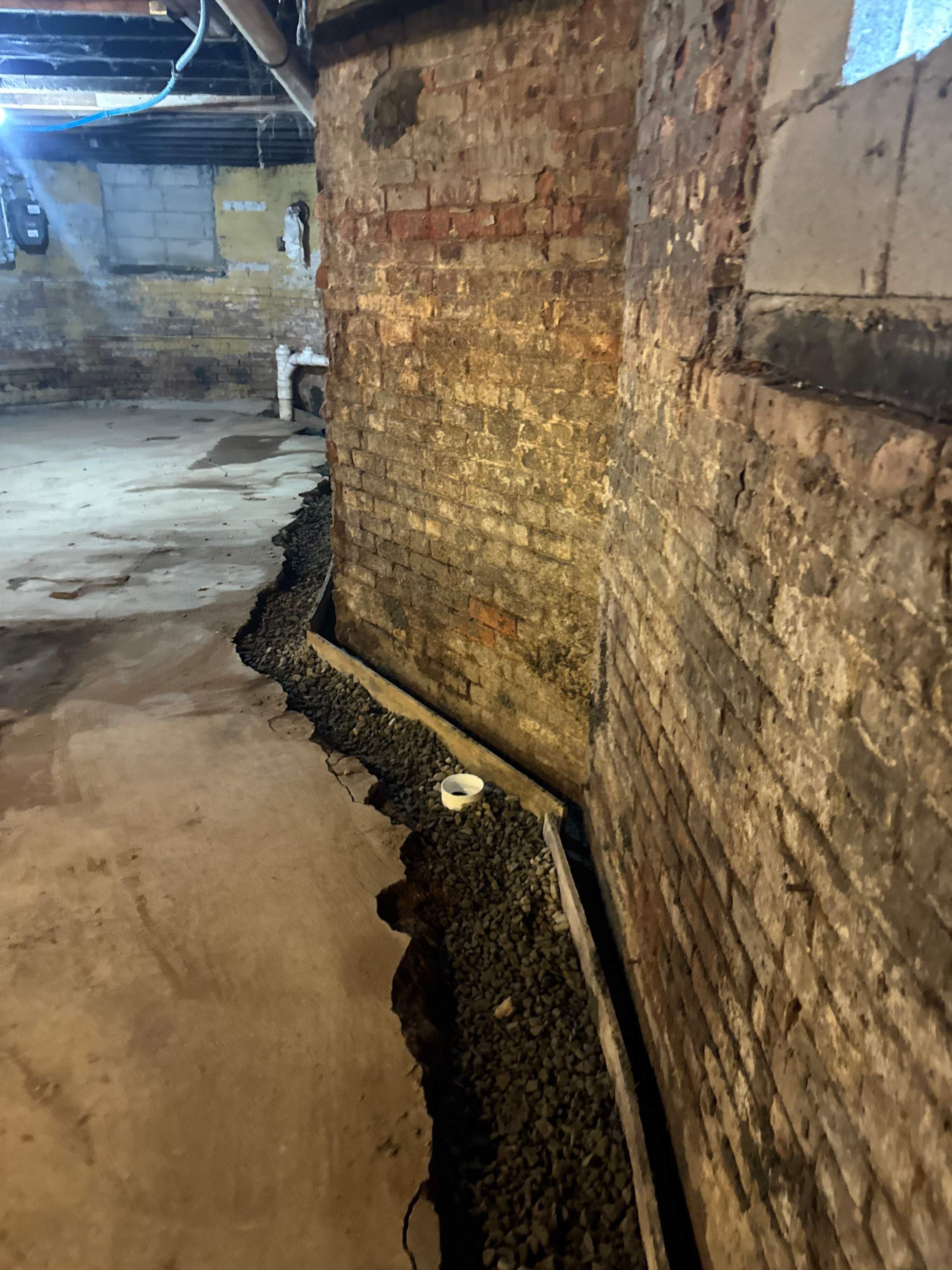 Interior French Drain & Wall Vapor Barrier in Newark, NJ  by Pure Service Pro, LLC 