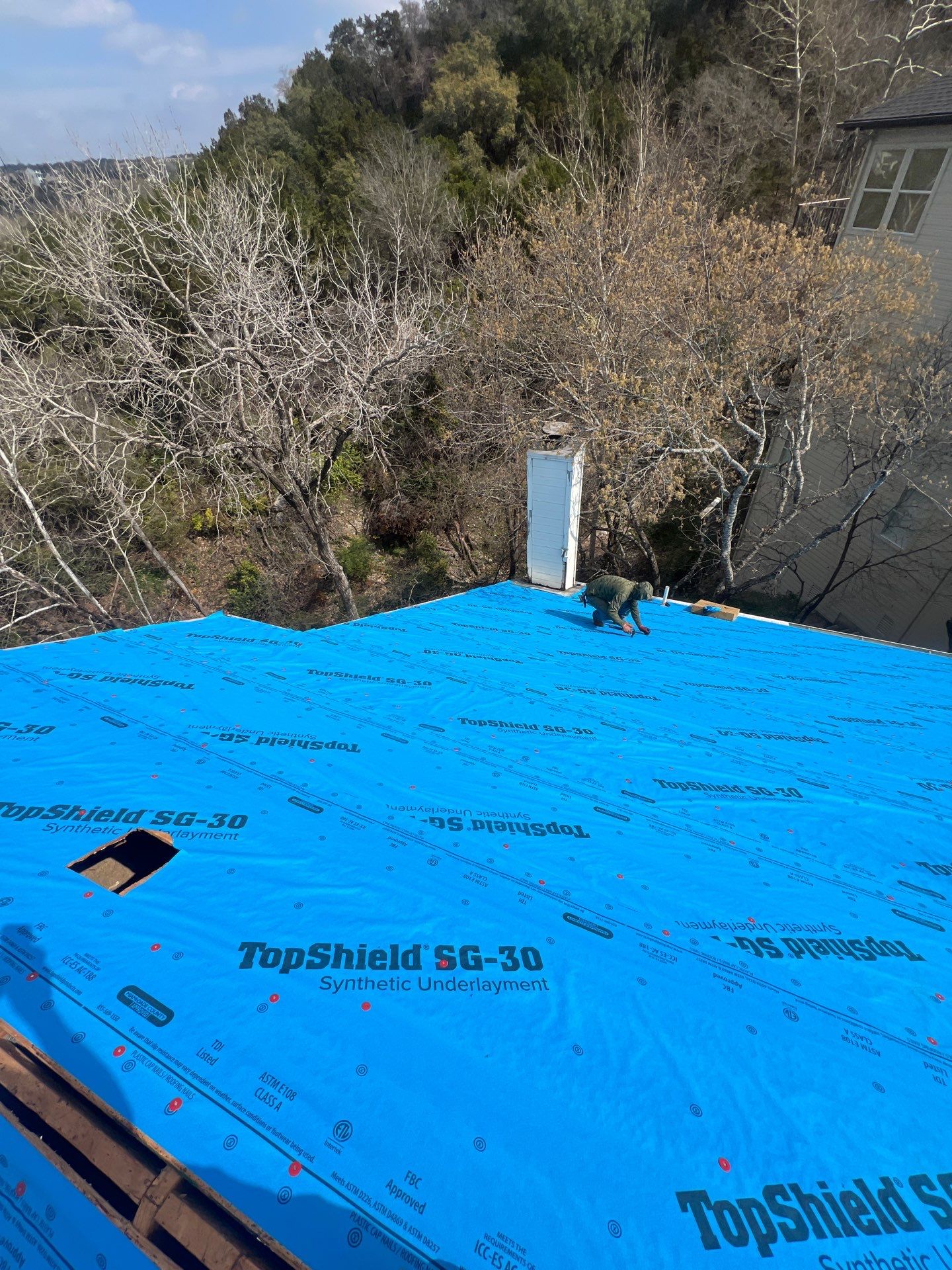 Project in Austin by Rhino Roofing and General Contracting, LLC